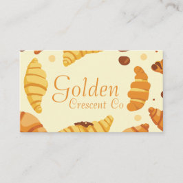 Cartão De Visita Crescente do ouro