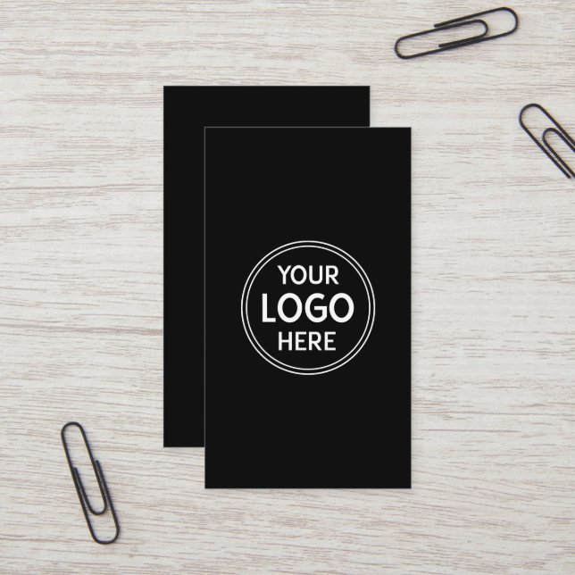 Cartão De Visita Criação Personalizada de na moda e Moderno Verific (Frente/Verso In Situ)