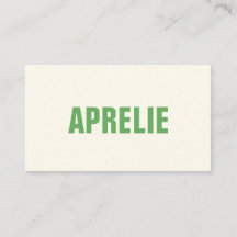 Criador Branco Verde-Branca Negrito