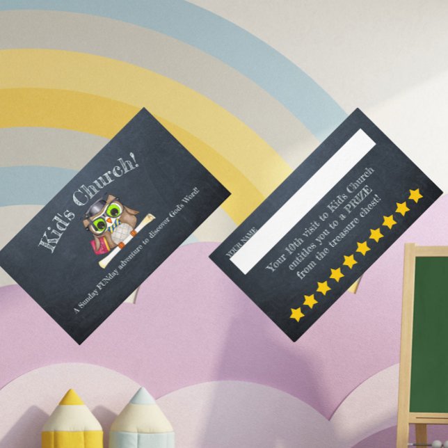 Cartão De Visita Criança: Incentivo Escolar Domingos de Criança (Criador carregado)