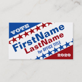 Cartão De Visita Criar um Modelo de campanha