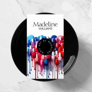 Cartão De Visita Criativo Derrubando Salão Polonês