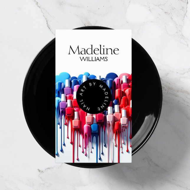 Cartão De Visita Criativo Derrubando Salão Polonês (Criador carregado)