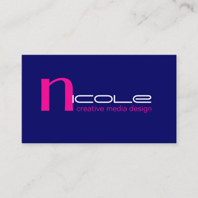 Cartão de visita criativo Design_12 (Frente)