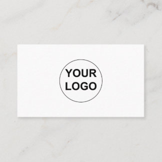 Cartão De Visita Crie seu próprio logotipo corporativo personalizad