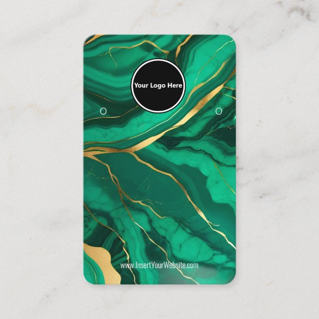 Cartão De Visita Crie sua placa de vídeo com gravação personalizada (Frente)