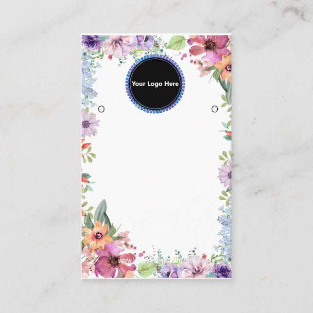 Cartão De Visita Crie sua placa de vídeo com gravação personalizada (Frente)