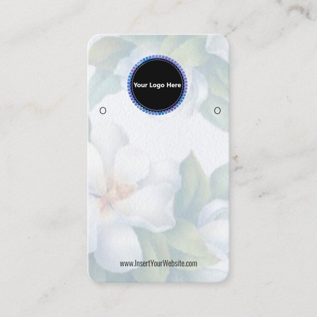 Cartão De Visita Crie sua placa de vídeo com gravação personalizada (Frente)