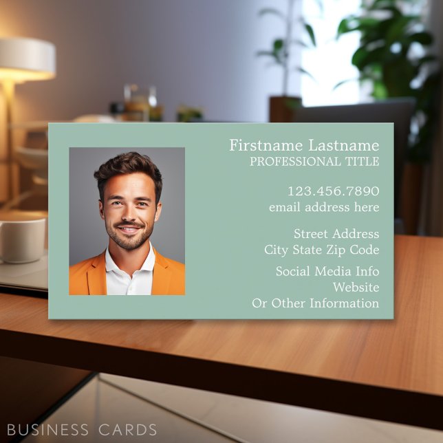 Cartão De Visita Crie sua própria arte do Instagram (Personalized Printed Business Cards)