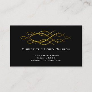 Cartão de visita cristão