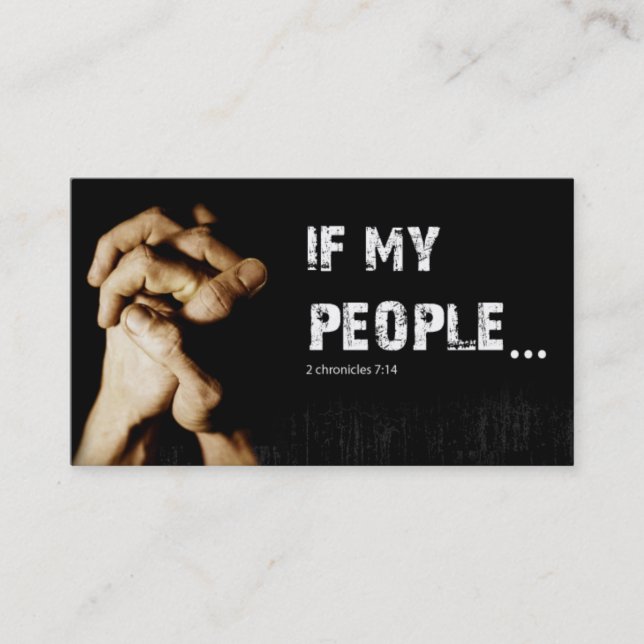 Cartão De Visita Cristo de Religião Espiritual da Igreja do Grupo d (Frente)