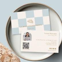Croissant da Padaria Cool Blue QR Foto
