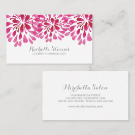 Cartão De Visita Cromado por Aquarela