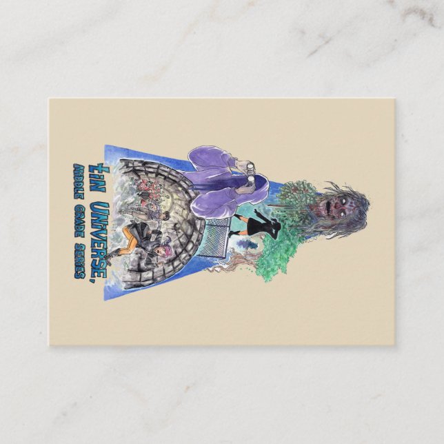 Cartão De Visita Cromo de colecção de médio grau #1 da série do (Frente)