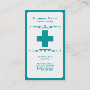 Cartão De Visita cruz médica da modificação
