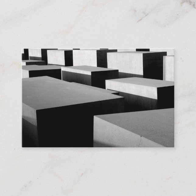 Cartão De Visita Cubos em Berlim (Frente)