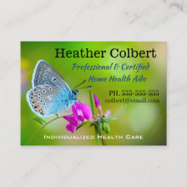 Cartão De Visita Cuidadores das Asas de Conforto 