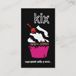 Cartão De Visita Cupcake de 311 Kickin