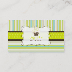 Cartão De Visita Cupcake de kelylime PixDezines+faixas