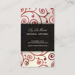 Cartão De Visita cupcakes PixDezines