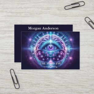 Cartão De Visita Curador de Energia Espiritual Reiki