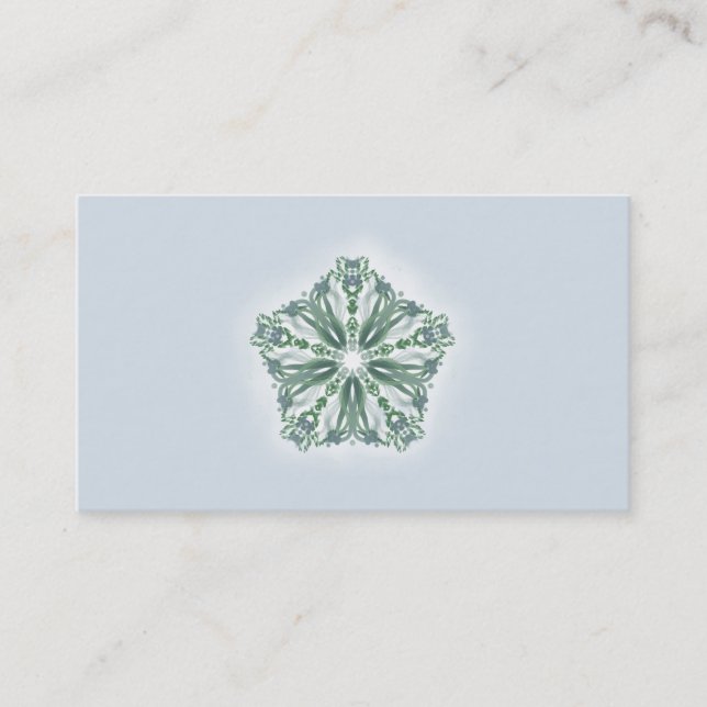 Cartão De Visita Curandeiro do proprietário dos termas da mandala (Frente)