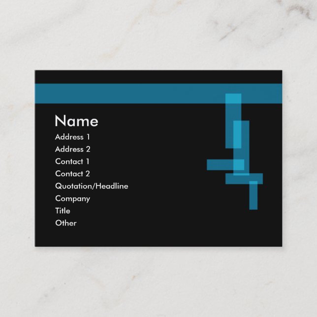 Cartão De Visita custom_business_profile_card (Frente)