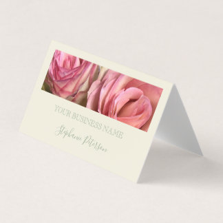 Cartão De Visita Custom Elegant Modern Sage Green Photo Template 