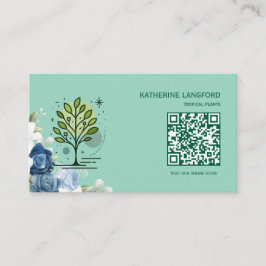 Cartão De Visita Custom Greenleaf Nursery Branding 