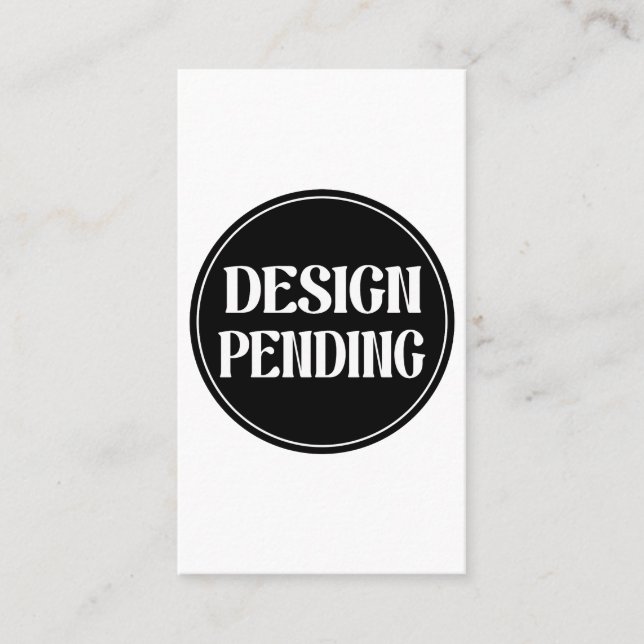 Cartão De Visita Custom-made, artistic, elegant (Frente)