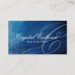 Cartão de visita customizável pintado do Grunge