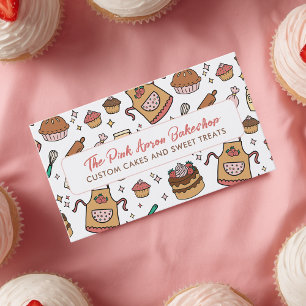 Cartão De Visita Cute Cakes Home Bakery 