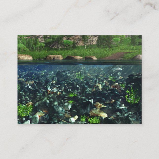 Cartão De Visita Cwn River Bookmarks (Frente)