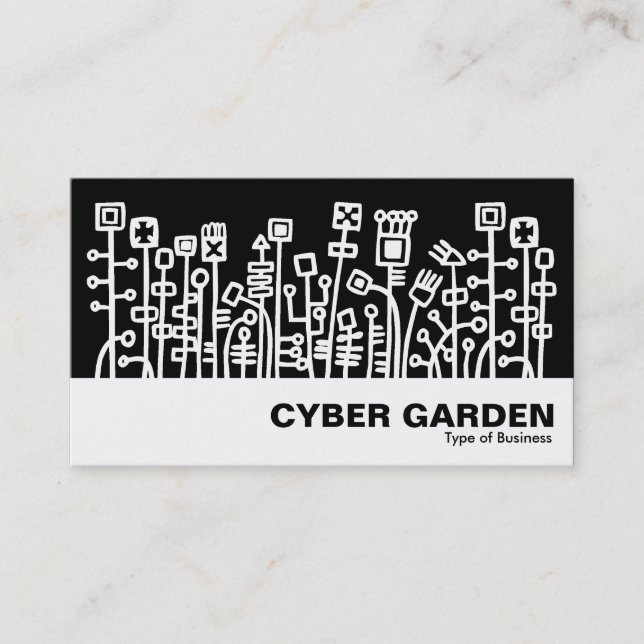 Cartão De Visita Cyber Garden 01 (Frente)