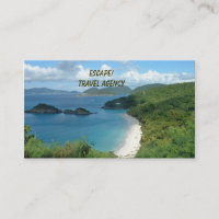 Cartão de visita da agência de viagens!