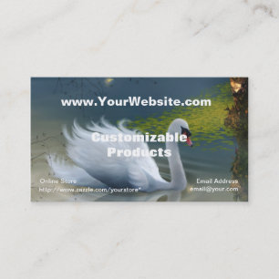 Cartão de visita da canção de cisne