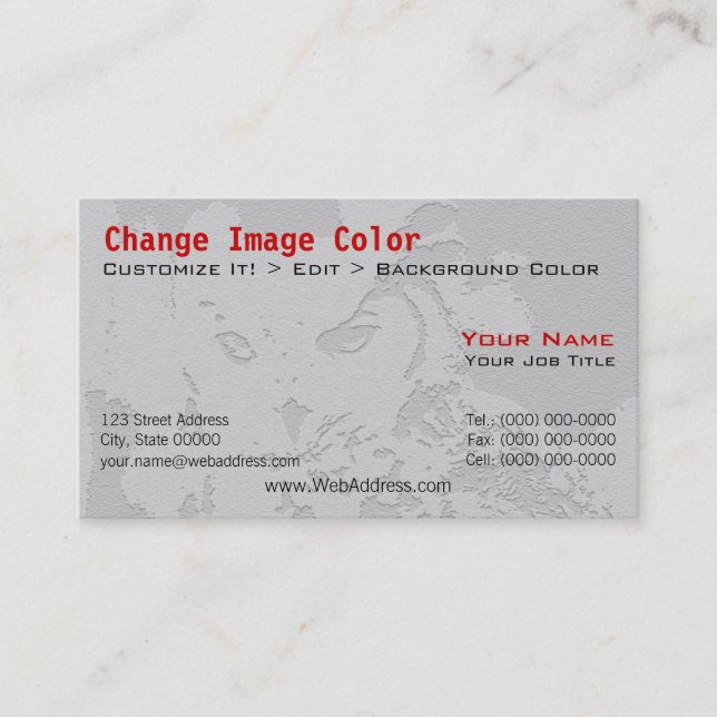 Cartão de Visita da Coruja (Frente)