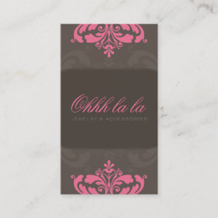 CARTÃO DE VISITA da COUTURE:: couture flourar 1AP