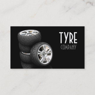 Cartão de visita da empresa Tire