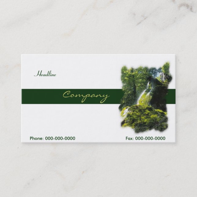 Cartão de visita da energia (Frente)