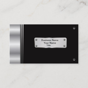 Cartão de visita da engenharia mecânica