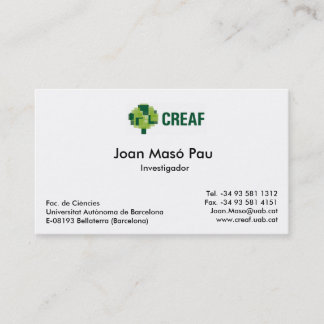 Cartão de visita da equipe de MiraMon