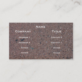 Cartão de visita da imagem do asfalto