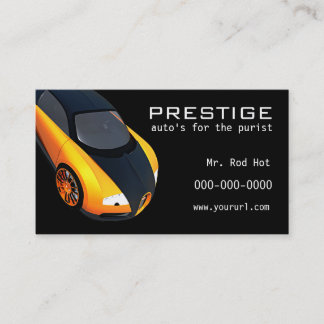 Cartão de visita da indústria automóvel #5