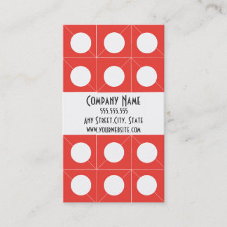 Cartão de visita da lealdade do cliente