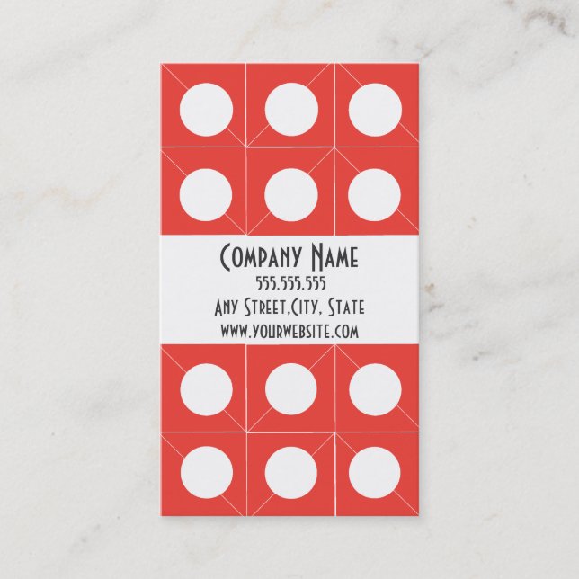 Cartão de visita da lealdade do cliente (Frente)