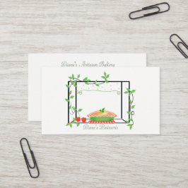 Cartão de visita da padaria