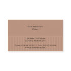 Cartão de visita da padaria