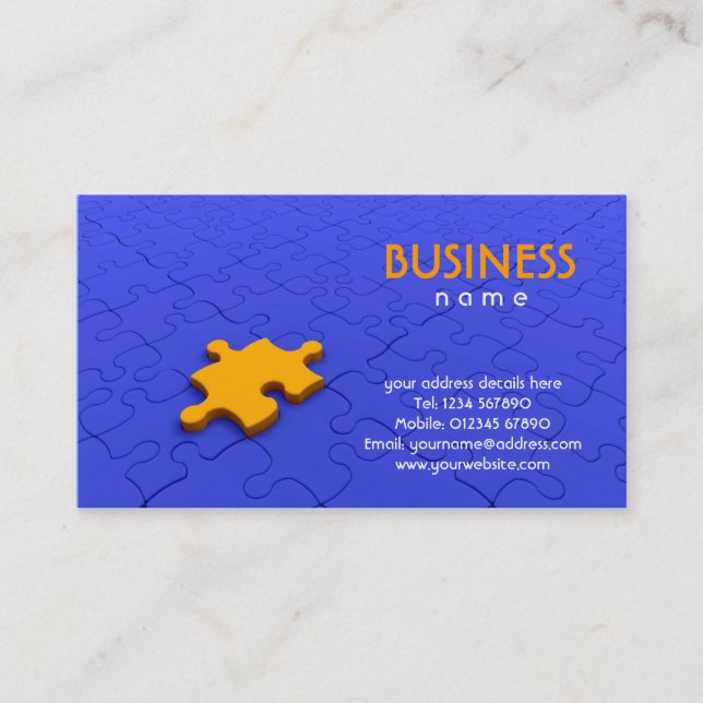 Cartão de visita da parte da serra de vaivém (Frente)