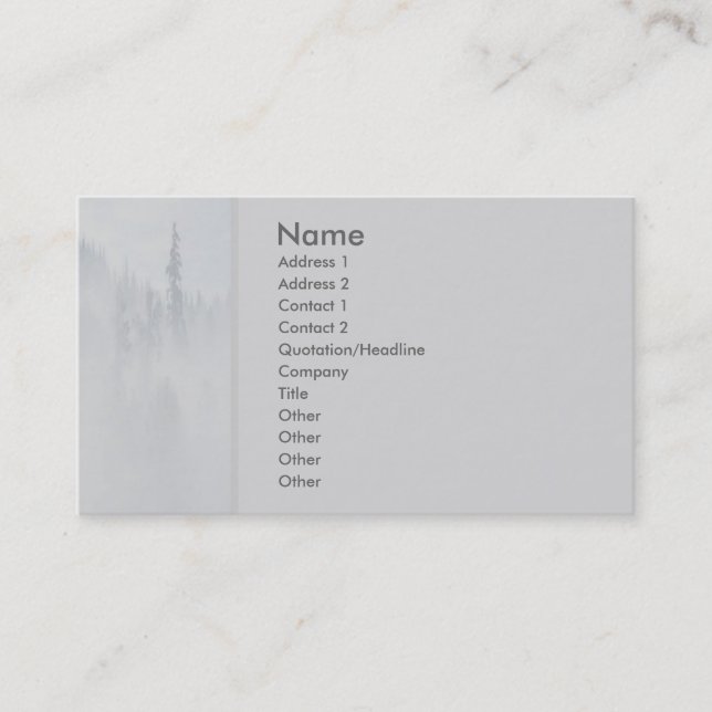 Cartão de visita da paz (Frente)